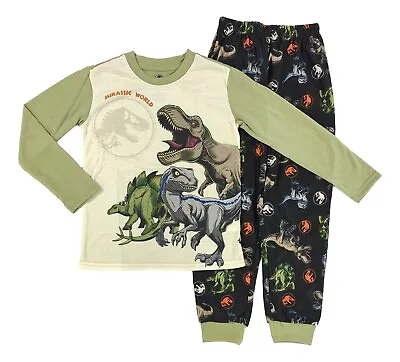 Buy Jurrasic Park Pajamas Boys Medium 8 Jurassic World Shirt Pant Dinosaur Gift • 15.63£