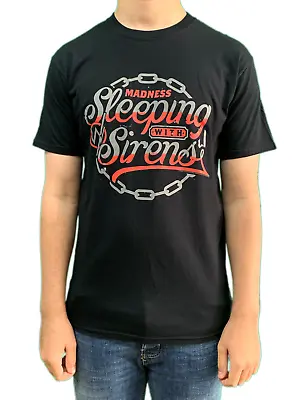 Buy Sleeping With Sirens Madness Text Unisex Official T Shirt Brand New Various Size • 14.99£
