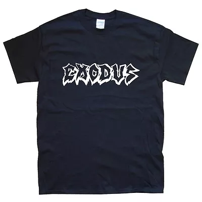 Buy EXODUS T-SHIRT Sizes S M L XL XXL Colours Black, White   • 15.59£