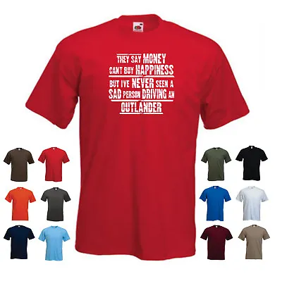 Buy 'OUTLANDER' Mitsubishi - Men's Funny Car T-shirt 'They Say Money Can't Buy...' • 11.69£