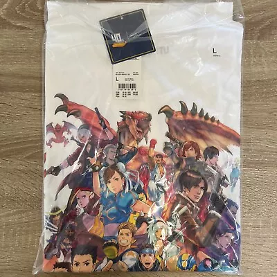 Buy CAPCOM 40th ANNIVERSARY T-SHIRT | UNIQLO JAPAN UT COLLECTION | STREET FIGHTER 2 • 34.99£