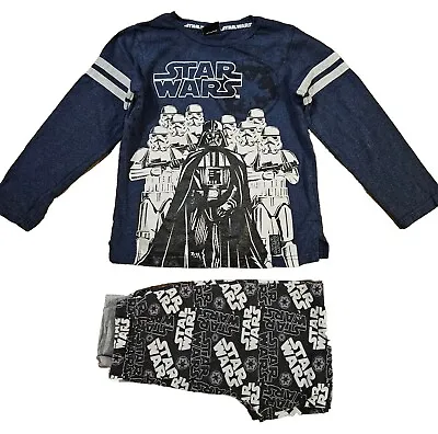 Buy Star Wars Kids Long Sleeved Pyjamas. 7-8 Years. Excellent Condition. • 5£