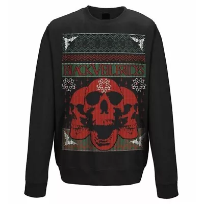 Buy Black Veil Brides Christmas Jumper Shirt SMALL • 12.99£