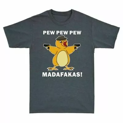 Buy Duck Meme Pew Pew Pew Madafakas Funny Gift T-Shirt Men's Short Sleeve T-Shirt • 13.99£