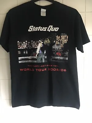 Buy M 38-40  Status Quo 2005-2006 World Tour The Party Ain't Over Yet Rock Music • 15£