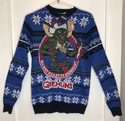 Buy Mens GREMLINS Christmas Jumper Size Small Chest 40” BNWT • 24.50£