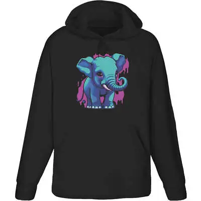 Buy 'Funky Blue Elephant' Adult Hoodie / Hooded Sweater (HO043590) • 24.99£