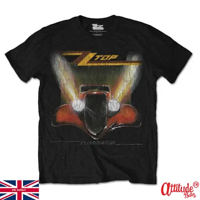 Buy ZZ Top Unisex T Shirts-Official-ZZ Top Eliminator-ZZ Top Eliminator T Shirt- • 19£