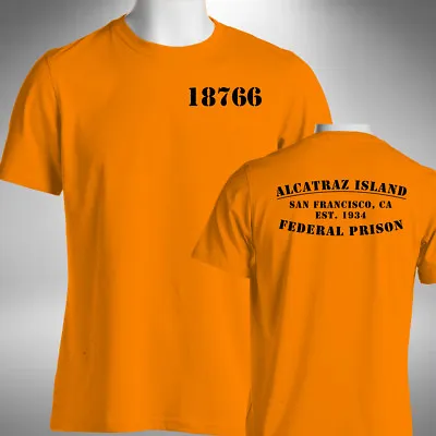 Buy Alcatraz Island T-Shirt Funny Halloween Prison Fancy Dress • 10.49£