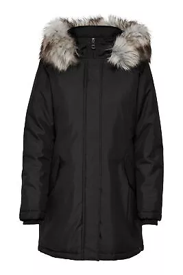 Buy Only Women's  Zip-Up Hooded Jacket In Black • 82£