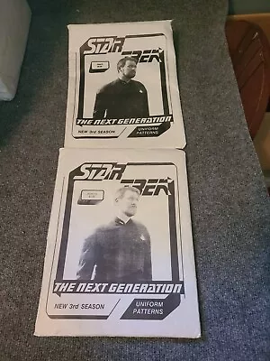 Buy Vintage Star Trek The Next Generation Pants & Jackets Patterns • 47.45£
