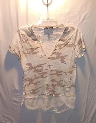 Buy Sanctuary Small Womens V-neck Short Sleeve Tshirt • 13.70£