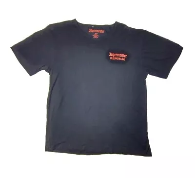 Buy Jagermeister Republic Texas Womens T-Shirt XL Black 100% Cotton • 5.67£