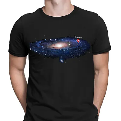 Buy You Are Here Space Map Novelty Mens T-Shirts Tee Top #NED • 9.99£