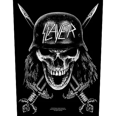 Buy Slayer Wehrmacht Back Patch Thrash Metal Official Band Merch • 12.63£