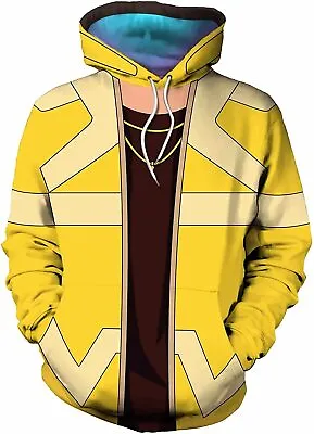 Buy Anime Cyberpunk Edgerunner Unisex Hoodie 3D Printed Hooded Pullover Sweatshirt • 37.19£
