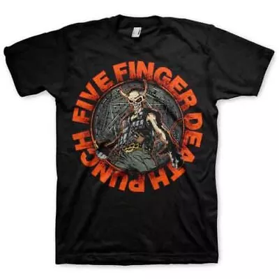 Buy Official Five Finger Death Punch Seal Of Ameth Mens Black T Shirt Classic Tee • 14.50£