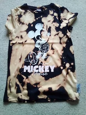Buy Customised Ladie's Tie Dye 'Mickey Mouse' Style T-Shirt • 11.40£