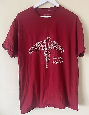 Buy Harry Potter Mens T-shirt Short Sleeve Vintage Red XL • 3.99£