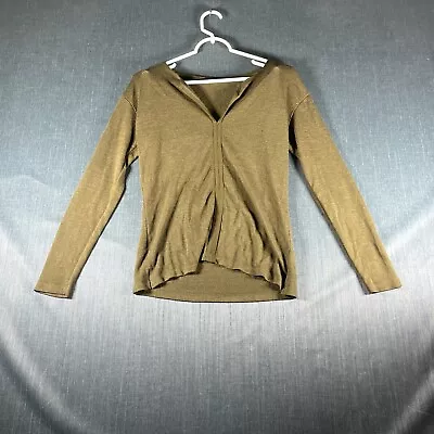 Buy Sanctuary Womens Shirt Green Long Sleeve Pullover Size XS Rayon Polyester • 3.78£