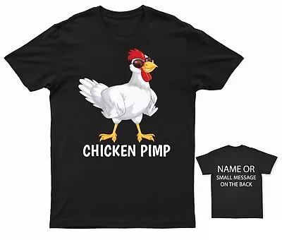 Buy Chicken Pimp Lover T-Shirt Humorous Poultry Lover Tee Hen Poultry • 14.95£
