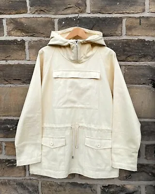 Buy Pullover Smock Jacket Anorak 1960s Vintage Mod Style - Cotton Canvas - Ecru • 69.95£