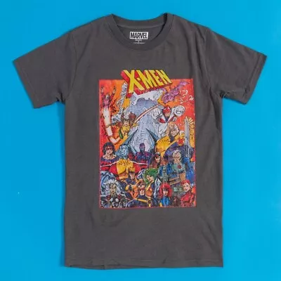 Buy Official Marvel Comics X-Men Characters Black T-Shirt : S,M,L • 19.99£
