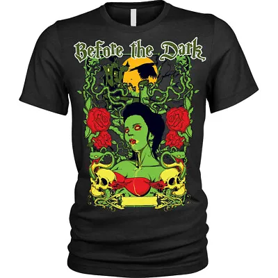 Buy Before The Dark T-Shirt Gothic Rock Goth Horror Skull Zombie Snake Unisex Mens • 11.95£