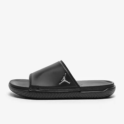 Buy Nike Jordan Play Classic Black Mens Summer Slides Beach Pool Casual Black UK 8 • 36.99£