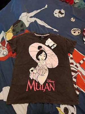 Buy Mulan T-shirt Size 10-11 Years Disney Princess  • 6£