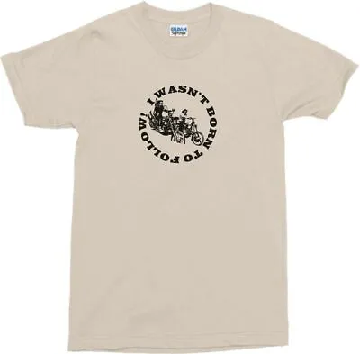 Buy Easy Rider 'I Wasn't Born To Follow' T-Shirt - The Byrds, Various Colours, 60s • 18.99£