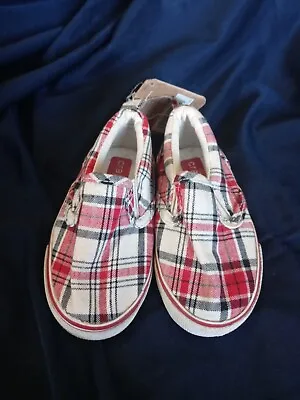 Buy CRAZY 8 Toddler Boy's Canvas Dock Shoes Size 5 #2 • 7.89£