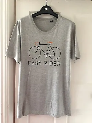 Buy GREENBOMB Size L Light Grey Easy Rider T-Shirt Sustainable Product  • 9.98£