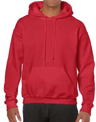 Buy Gildan Heavyweight Hoodie Heavy Blend Hooded Jumper Plain Sweatshirt Unisex Hood • 15.88£