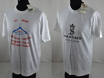 Buy NEW Men's ONE TRUE SAXON OTS T-Shirts S L XL White BNWT Logo • 9.99£