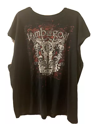 Buy Lamb Of God, Dead Seeds 2009 Tour Cut-off T Shirt  • 18.85£