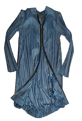 Buy Kedziorek Bubble Hem Pleated Modern Minimal Dress Jacket EU 40 / US 8 Lagenlook • 75.90£