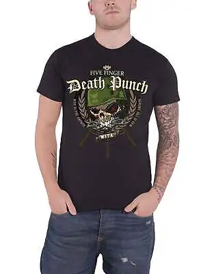 Buy Five Finger Death Punch T Shirt  Mens Black Warhead Band Logo New Official S • 15.95£