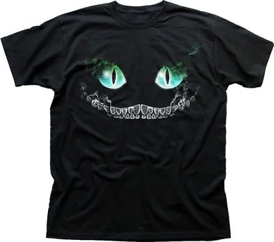 Buy CHESHIRE Cat Blue Alice In Wonderland All Mad Here Hatter T-shirt 9370 • 13.95£