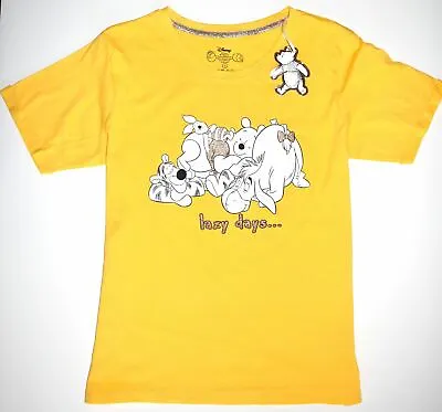 Buy Pooh Bear T Shirt Primark Disney Winnie The Pooh 100% Cotton Ladies UK 6 To 16 • 18.75£