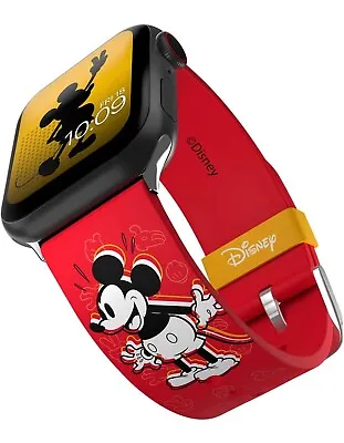 Buy Moby Fox - Mickey Mouse Vintage Icon Smartwatch Strap NEW • 19.99£