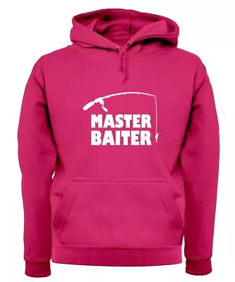 Buy Master Baiter - Adult Hoodie / Sweater - Fish Fishing Funny Equipment Rod Love • 24.95£
