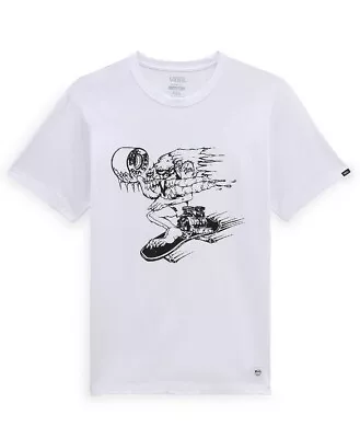 Buy Vans Mens Alva Skates T-Shirt / White / RRP £40 • 14£