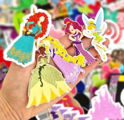 Buy Disney Princess Rapunzel Tiana Patch Embroidered / Iron On/ Sew On Clothes Patch • 8.99£