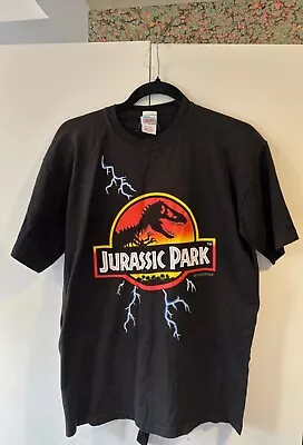 Buy Jurassic Park 1992 Promo T Shirt Men Small/medium Original Band Vintage Oasis • 35£