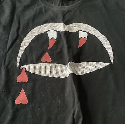 Buy Blood Luster Vampire Mouth T Shirt Size Large  • 18£
