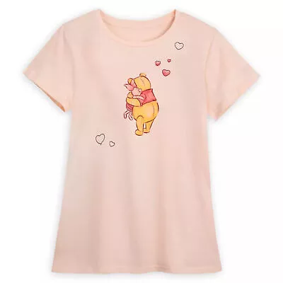 Buy Winnie The Pooh And Piglet T-Shirt Pale Pink - Disney Store • 12£