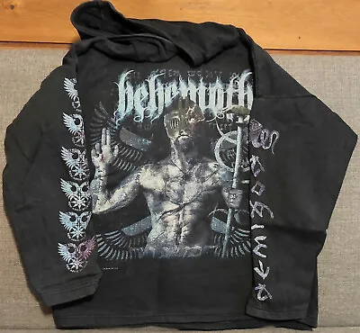 Buy Behemoth Demigod Sweatshirt S / M Used 2005 Vader Belphegor Nile Krisiun Vesania • 51.71£