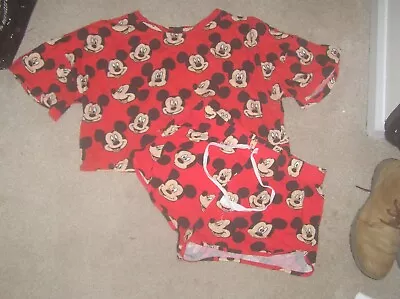 Buy Fab Disney Mickey Mouse Short Pyjamas - Size Xs • 0.99£