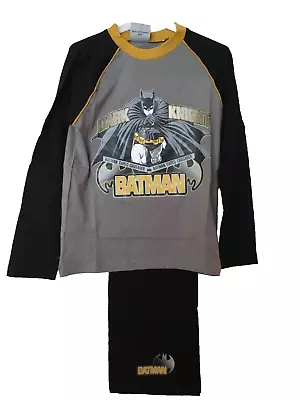 Buy Batman 100% Cotton Boys  Long Pyjamas 3-4  Year • 7.45£